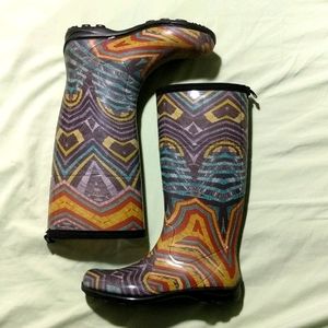 Kamik multicolored rainboots